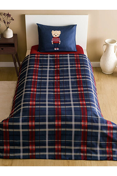 LC Waikiki Постільна білизна з принтом ведмедика для однієї людини