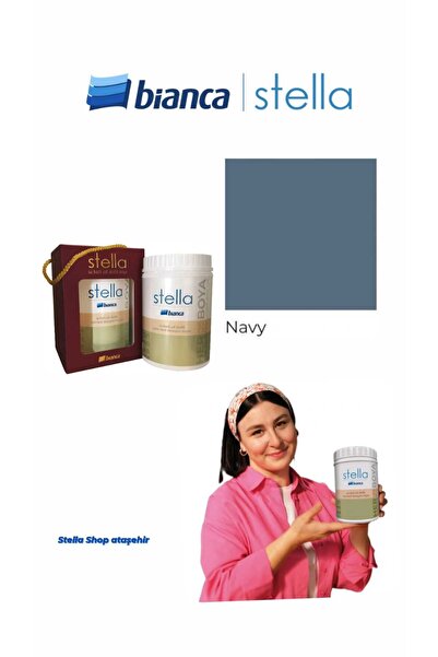 Bianca Stella Su Bazlı Saf Akrilik Boya 500ml - Navy