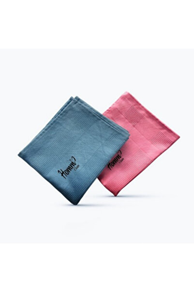 Evlium حزمة من قطعتين من قماش الزجاج المصنوع من الألياف الدقيقة النظيفة