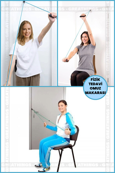 Greathings Fizik Tedavi Omuz Makarası El Kol Egzersiz Aleti