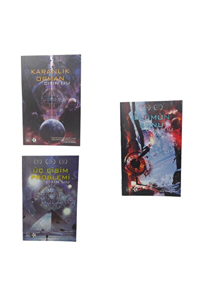 İthaki Çocuk Yayınları Üç Cisim Problemi 3 Kitap Takım Cixin Liu