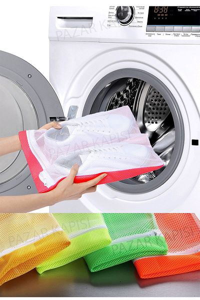 Plasa de spalat pantofi de lux cu fermoar