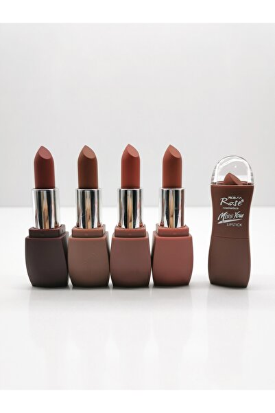 Cosha Beauty Rose Özel Seri 4'lü Mıss You Model Ruj Seti