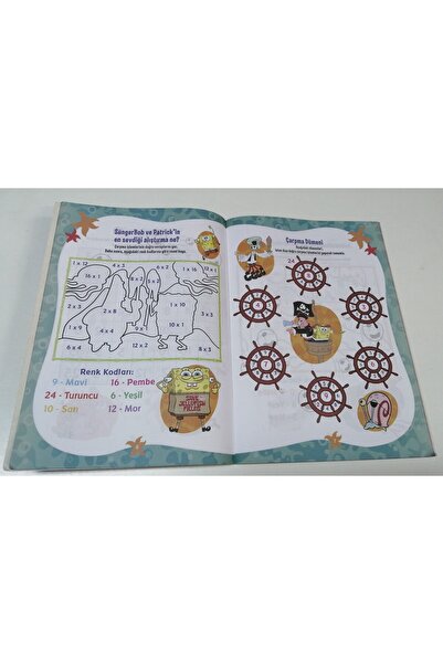 Çocuk Gezegeni SÜNGERBOB KAREPANTOLON FİRARDA / AKTİVİTE KİTABI