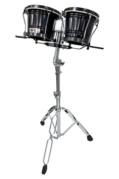 Midex BG-220ST Standlı Siyah Bongo Siam Meşesi Doğal Deri