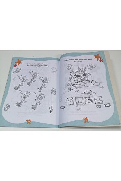 Çocuk Gezegeni SÜNGERBOB KAREPANTOLON FİRARDA / AKTİVİTE KİTABI