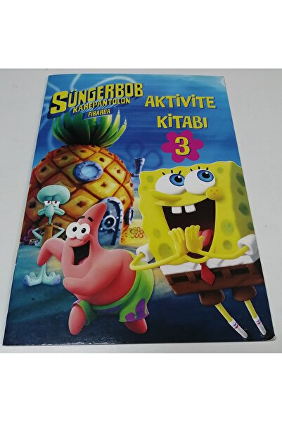 Çocuk Gezegeni SÜNGERBOB KAREPANTOLON FİRARDA / AKTİVİTE KİTABI