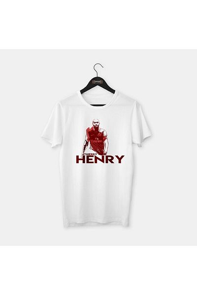 Pisa Art Thierry Henry II - Σειρά Legends Special Drawing Design, Βαμβακερό μπλουζάκι