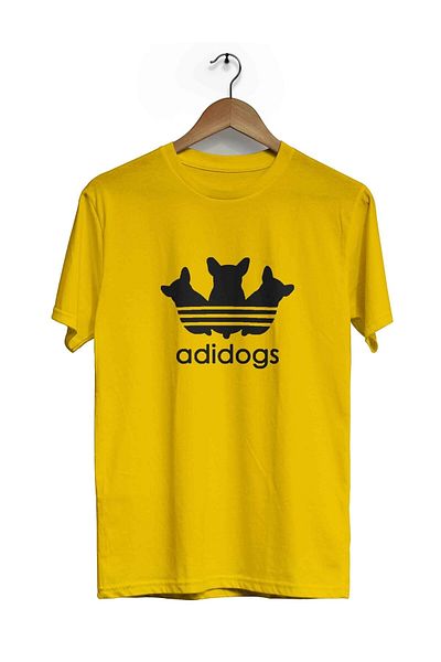 Pisa Art Adidogs Crew Neck κοντομάνικο μπλουζάκι Bll3592