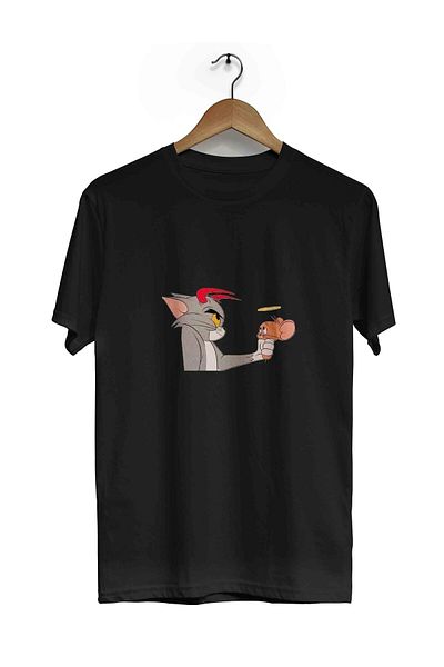 Pisa Art Μπλουζάκι με κοντό μανίκι Tom And Jerry Crew Neck Bll3540