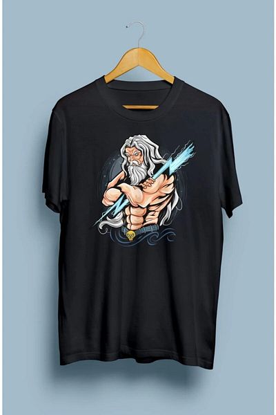 Pisa Art Μπλουζάκι με στάμπα μεγάλου μεγέθους Zeus Design