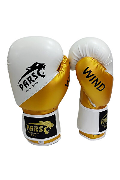 Pars Wind Pro Boxing Gloves Gold-White PRS-3607