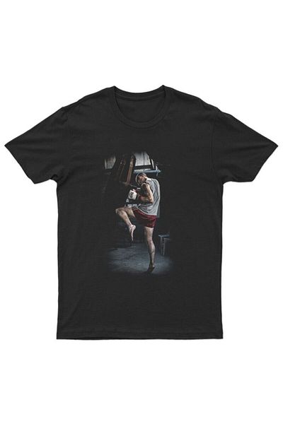Pisa Art Μπλουζάκι Unisex με σχέδιο Kick Boxing - T-Shirt
