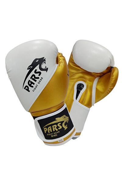 Pars Wind Pro Boxing Gloves Gold-White PRS-3607