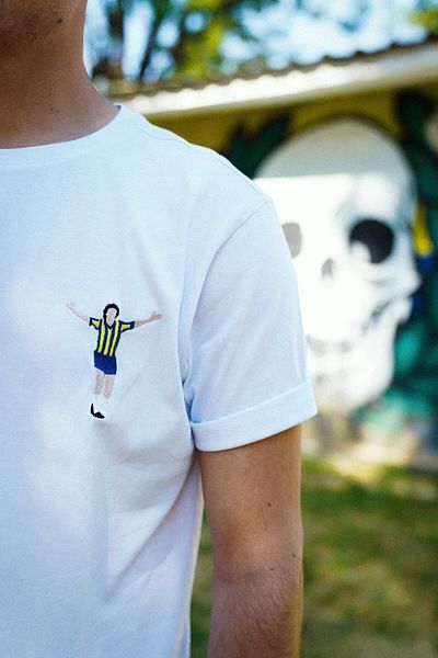 Pisa Art Μπλουζάκι με στάμπα Midfield All Are Monsters