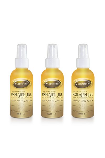 Mecitefendi 100 ml Collagen Gel - Anti-Aging Set of 3
