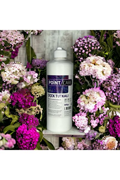 POINT CARE Point Şeffaf Çiçek Tutkalı, 500 Gr. Hobi Yapıştırıcı Pva Tutkalı