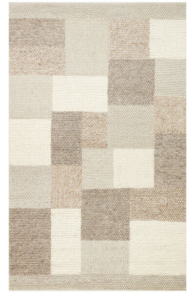 Eko Halı Jade Corbin Natural Yün ile üretilen örme el halısı.