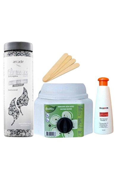 Arcade Filmwax Boncuklu Sir El Ağda 400 Gr Silver Gilding Gümüş Yaldız Ağda I...