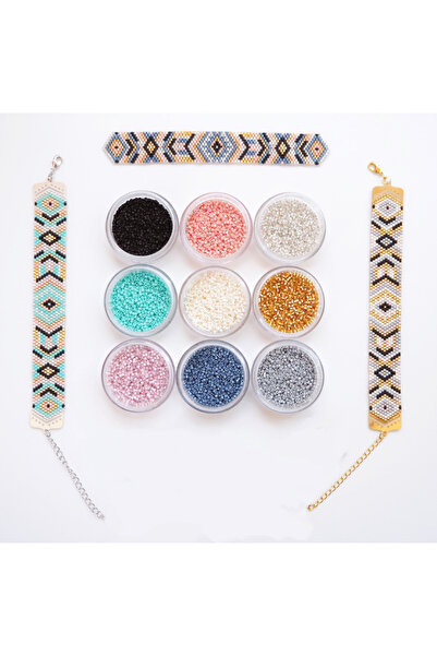 RLX BUJİTERİ سلسلة ألوان ميوكي بيدز 9 - سلسلة خاصة جديدة (مع هدية مربع)