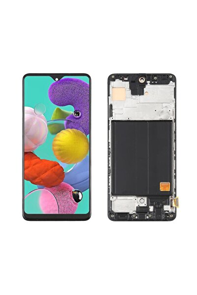 Samsung Galaxy A51 A515 Uyumlu Lcd Ekran Dokunmatik Siyah Oled Çıtalı