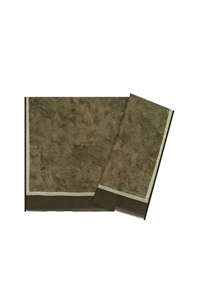 Aker Ipek Koton (PAMUKLU) Yaz Serinliği Şal Etol 7208777 Haki