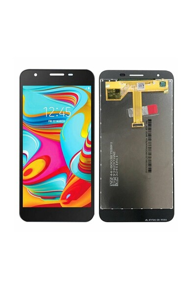 Samsung Galaxy A2 Core A260 Uyumlu Lcd Ekran Dokunmatik Siyah Hk Servis Çıtasız