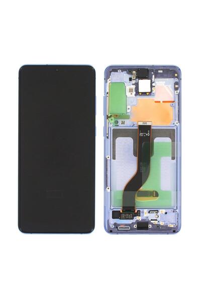 Samsung Galaxy S20 Plus G985 Uyumlu Lcd Ekran Dokunmatik Mor Servis Gh82-22145k