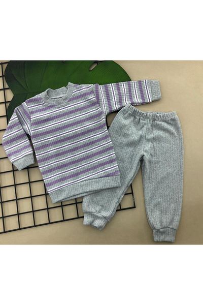 ÖRZİKİDS striped soft suit
