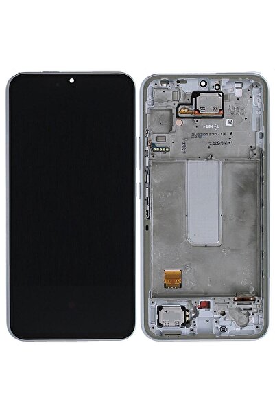 Samsung Galaxy A34 5g A345 Uyumlu Lcd Ekran Dokunmatik Gri Servis Çıtalı