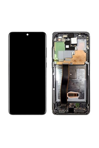 Samsung Galaxy S20 Ultra G988 Uyumlu Lcd Ekran Dokunmatik Gri Servis Gh82-22327b