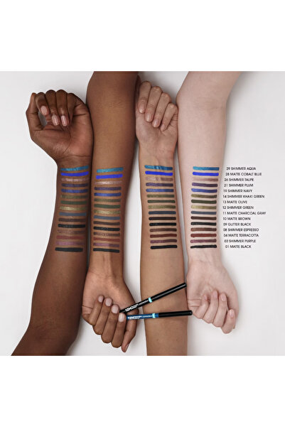 SEPHORA Waterproof 12h Retractable Eyeliner - Eyeliner 15 Colours