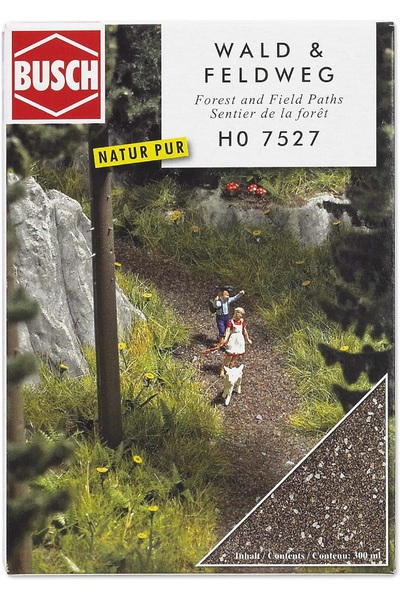 Busch Maket Diorama için Orman ve tarla yolu zemini 300ML