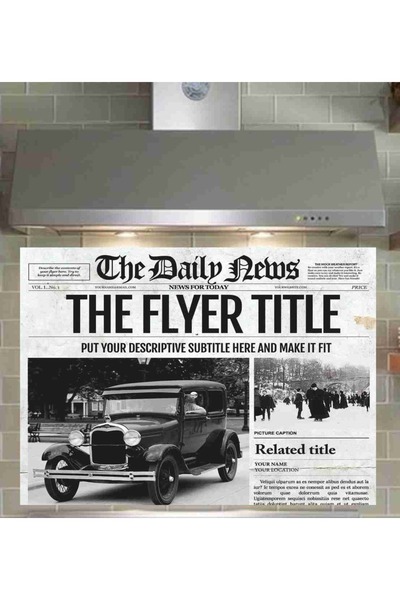 Byken ملصق رقائق خلفي لموقد الصحف