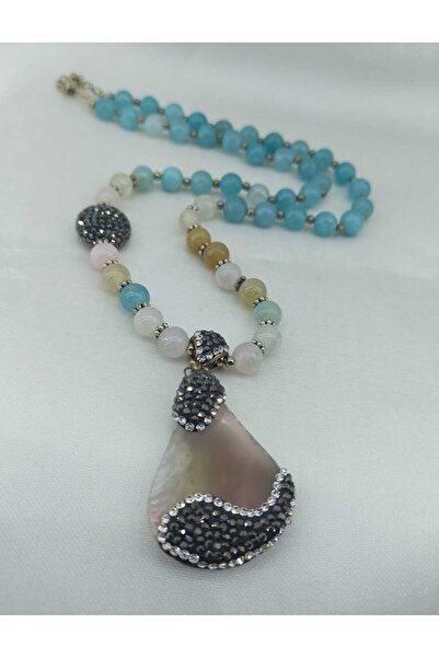 Simge Gümüş Natural Stone Necklace