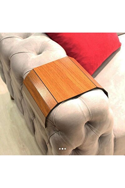 devigo Katlanabilir Portatif Koltuk Yan Sehpa Koltuk Tepsisi Kolçak Sehpa