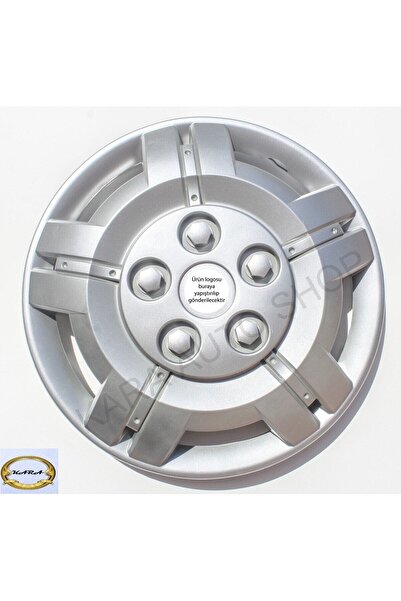 MR Renault Master 16"inç Kırılmaz 4 Adet 1 Takım Gri Jant Kapağı