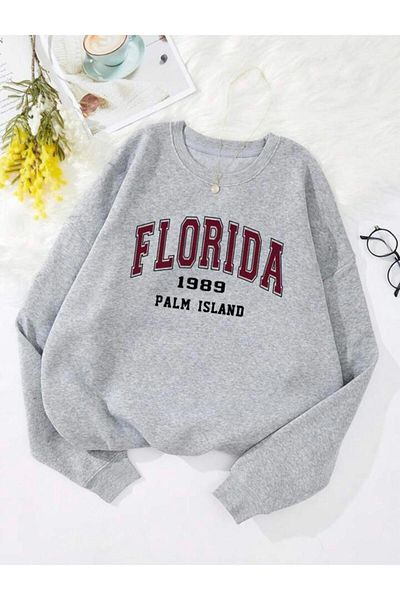 khufu Φούτερ FLORIDA με στάμπα γκρι Zero