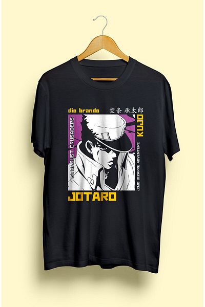 FULL TOLERANCE Τυπωμένο μπλουζάκι Jojo's Bizarre Adventure Jotaro Kujo με χαρακτήρες anime