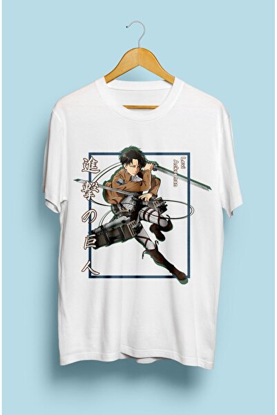 FULL TOLERANCE Μπλουζάκι με τυπωμένο χαρακτήρα Anime Attack On Titan Levi Ack...