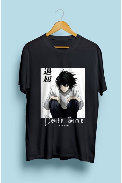 FULL TOLERANCE Death Note L Anime Character Μπλουζάκι με τυπωμένο προσαρμοσμέ...