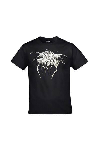 FULL TOLERANCE Dark Throne True Norwegian Black Metal unisex Tricou negru imp...