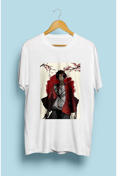 FULL TOLERANCE Tricou anime cu design special Samurai Champloo Mugen