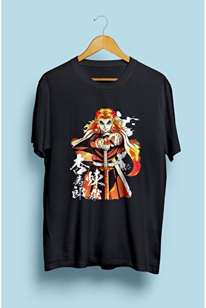 FULL TOLERANCE Demon Slayer Rengoku Μπλουζάκι Anime Ειδικού Σχεδιασμού