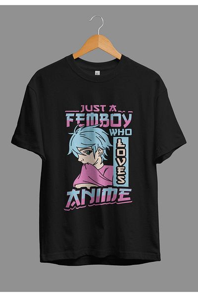 FULL TOLERANCE Μπλουζάκι με τυπωμένο σχέδιο χαρακτήρων Anime Manga Oversize