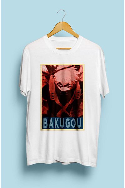 FULL TOLERANCE Tricou cu design special imprimat cu personaje anime My Hero Academia Katsuki Bakugo