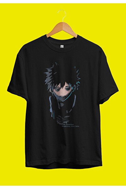 FULL TOLERANCE Μπλουζάκι Anime Oversize My Hero Academia Dabi V16 Προσαρμοσμέ...