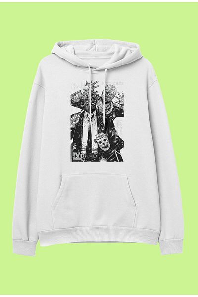 FULL TOLERANCE Hanorac cu glugă oversize Dorohedoro Noi și Shin cu design special Anime