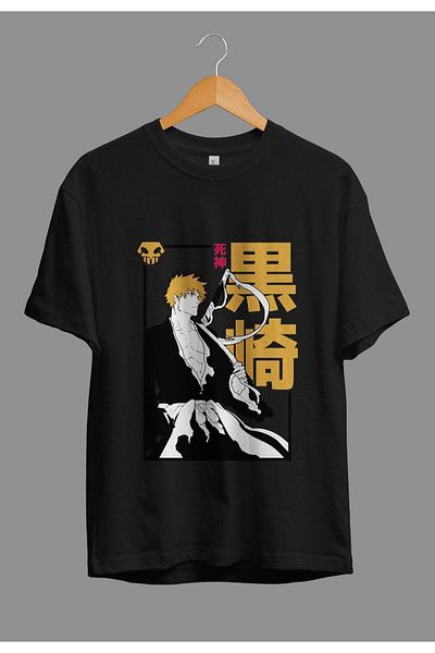 FULL TOLERANCE Tricou Oversize Bleach Ichigo Kurosaki Special Design Anime