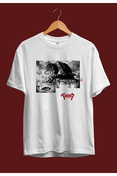 FULL TOLERANCE Μπλουζάκι Anime Oversize Berserk Karazırh Guts And Griffith Special Design